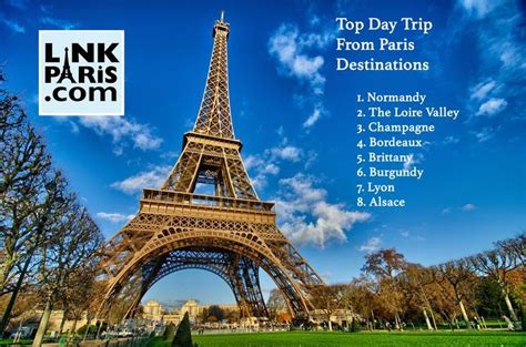 The day trips from Paris and Paris tours company – LinkParis.com.